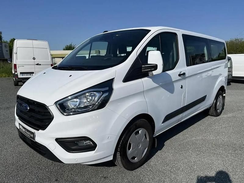 Blanc Occasion 2021 Ford Transit Custom Business Edition Van | 27 990 € (Prix cher) - Image 1/4
