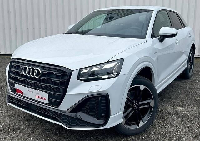 Blanc glacier métallisé Utilisé 2024 Audi Q2 S-Line SUV | 35 990 € (Prix assez cher) - Image 1/4