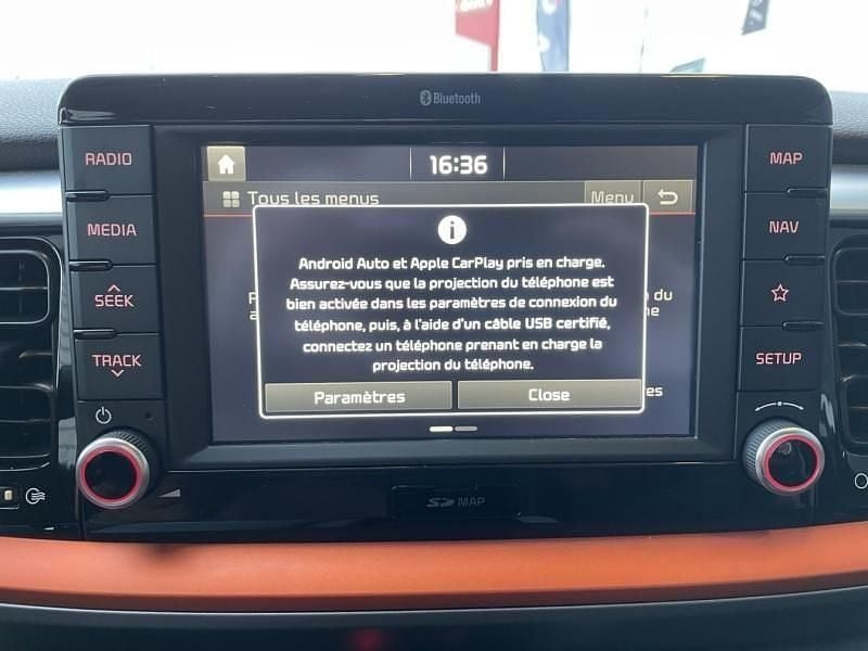 Occasion Kia Stonic 120 ch (88 kW) 2019 Blanc cã©leste SUV