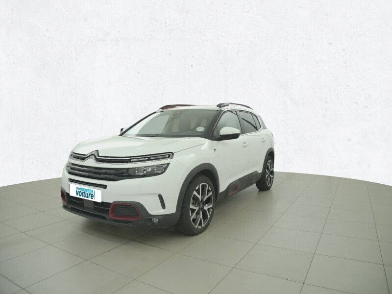 Blanc Utilisé 2021 Citroën C5 Aircross Shine SUV | 20 990 € (Prix juste) - Image 1/4