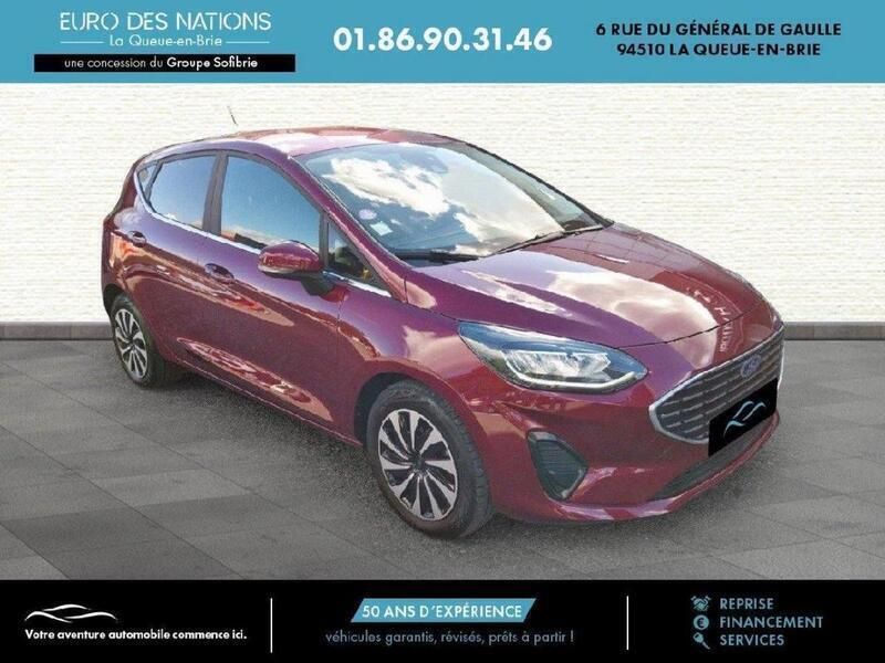 Rouge Utilisé 2022 Ford Fiesta Business Edition Citadine | 14 390 € (Prix juste) - Image 1/3
