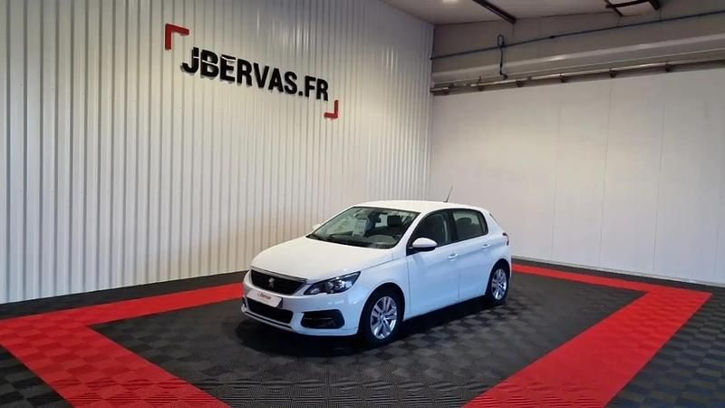 Blanc Utilisé 2021 Peugeot 308 Active Berline | 14 590 € (Super prix) - Image 1/4