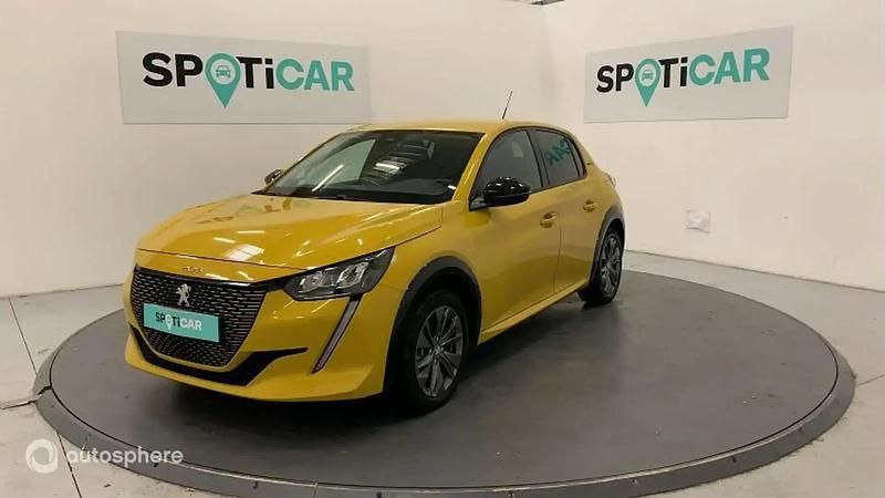 Jaune Utilisé 2022 Peugeot e-208 Style Citadine | 13 999 € (Bon prix) - Image 1/4