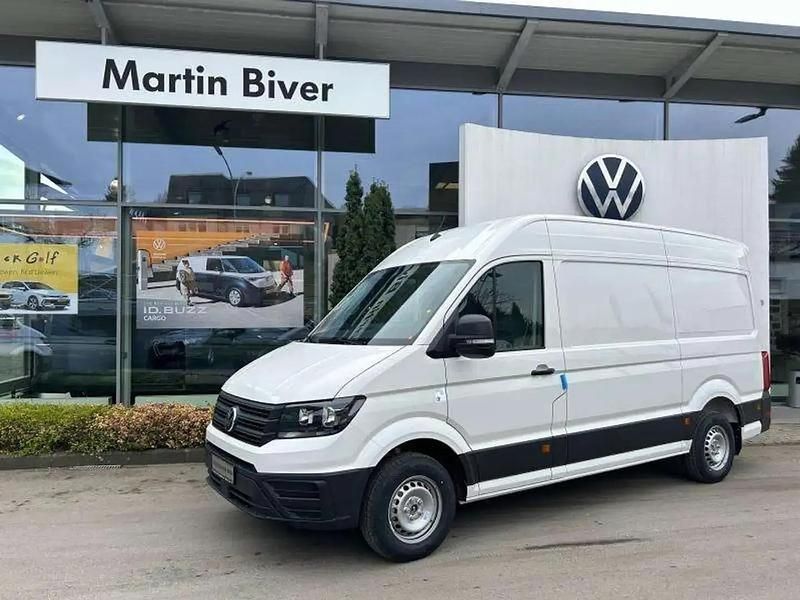 Blanc Nouvelle 2025 VW Crafter Van | 49 435 € (Prix assez cher) - Image 1/4