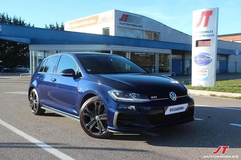 Bleu Utilisé 2018 VW Golf VII GTI Berline | 24 290 € (Prix juste) - Image 1/4