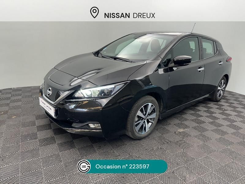 Noir Occasion 2021 Nissan Leaf Acenta Citadine | 14 990 € (Prix juste) - Image 1/4