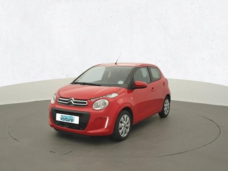 Rouge Utilisé 2021 Citroën C1 Feel Citadine | 9 290 € (Prix juste) - Image 1/4