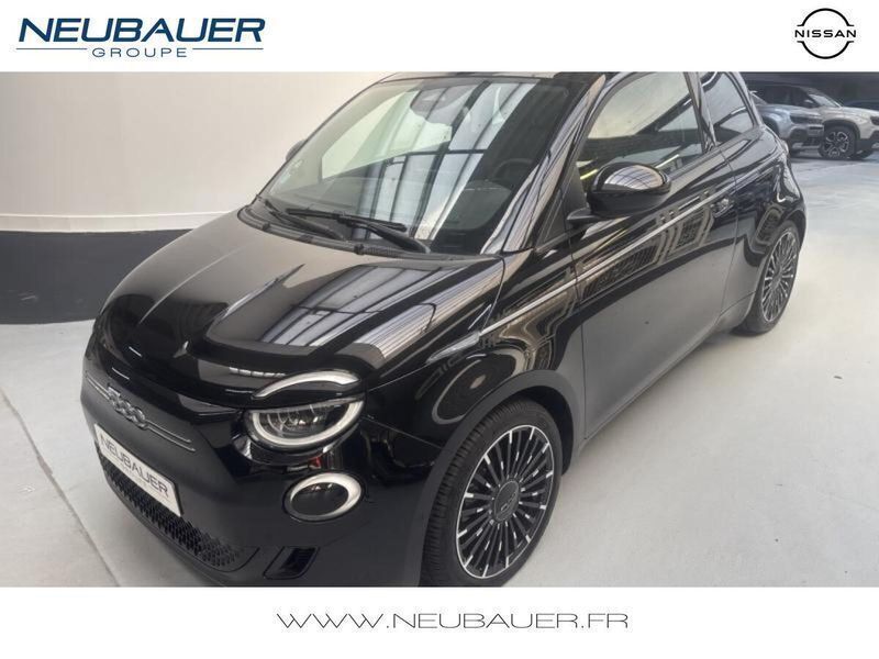 Onyx black pastel Utilisé 2021 Fiat 500e Berline | 20 970 € (Prix cher) - Image 1/4