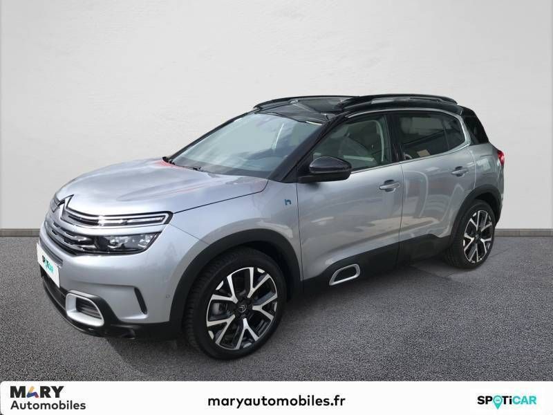 Gris Occasion 2021 Citroën C5 Aircross Shine SUV | 23 990 € (Prix assez cher) - Image 1/4