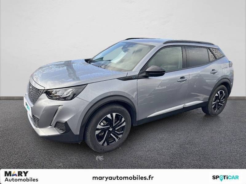 Gris Utilisé 2022 Peugeot e-2008 Allure SUV | 21 390 € (Prix juste) - Image 1/4