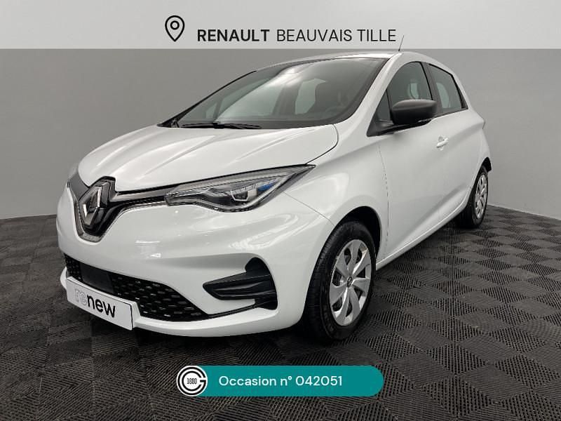 Blanc Occasion 2022 Renault Zoe Equilibre Citadine | 12 490 € (Super prix) - Image 1/4