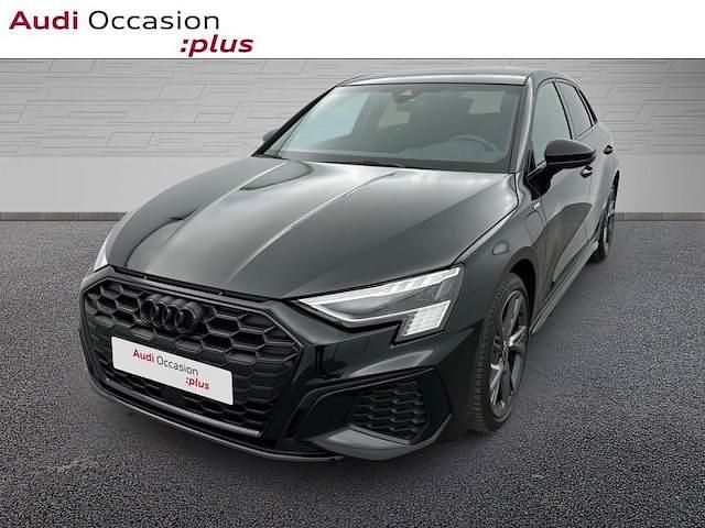 Noir mythe métallisé Utilisé 2024 Audi A3 Sportback e-tron Competition Berline | 37 900 € (Prix assez cher) - Image 1/4