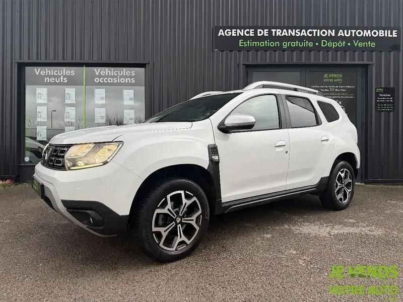 Blanc Occasion 2018 Dacia Duster Prestige SUV | 14 990 € (Prix juste) - Image 1/4