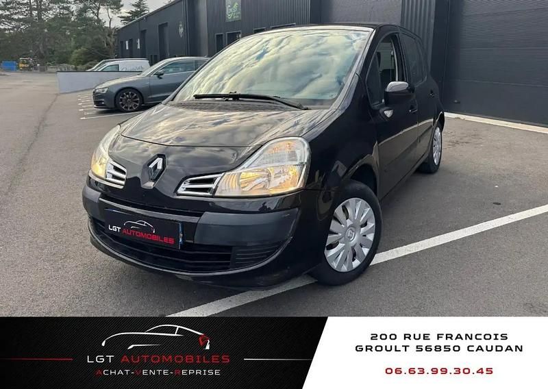 Noir Utilisé 2009 Renault Modus Dynamique Monospace | 3 490 € - Image 1/4