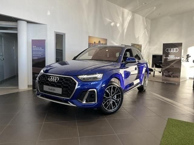 Nouvelle Audi Q5 S-Line 299 ch (219 kW) 2025 Bleu ultra métallisé SUV
