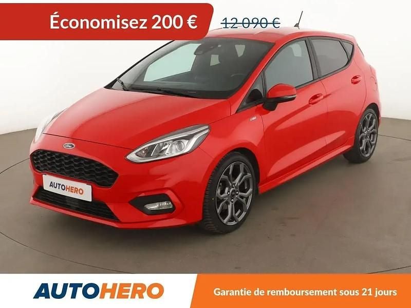 Rouge Utilisé 2018 Ford Fiesta ST-Line Citadine | 11 890 € (Prix juste) - Image 1/2