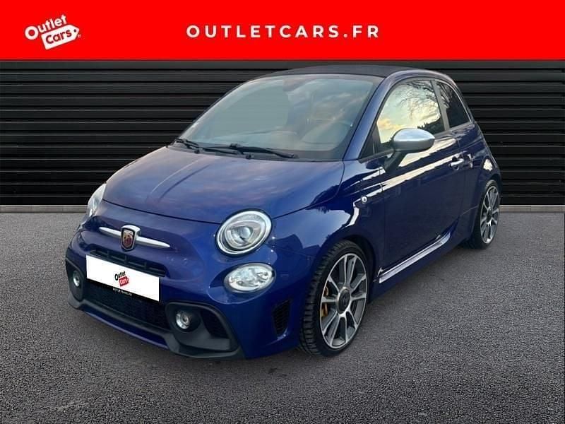 Col. métallisé bleu podio Occasion 2016 Abarth 500C Turismo Cabriolet | 14 290 € - Image 1/4