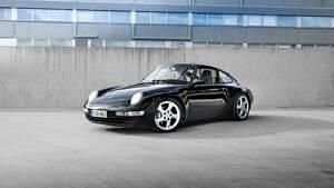 Noir Utilisé 1995 Porsche 911 Carrera 4 Coupé | 94 900 € - Image 1/4