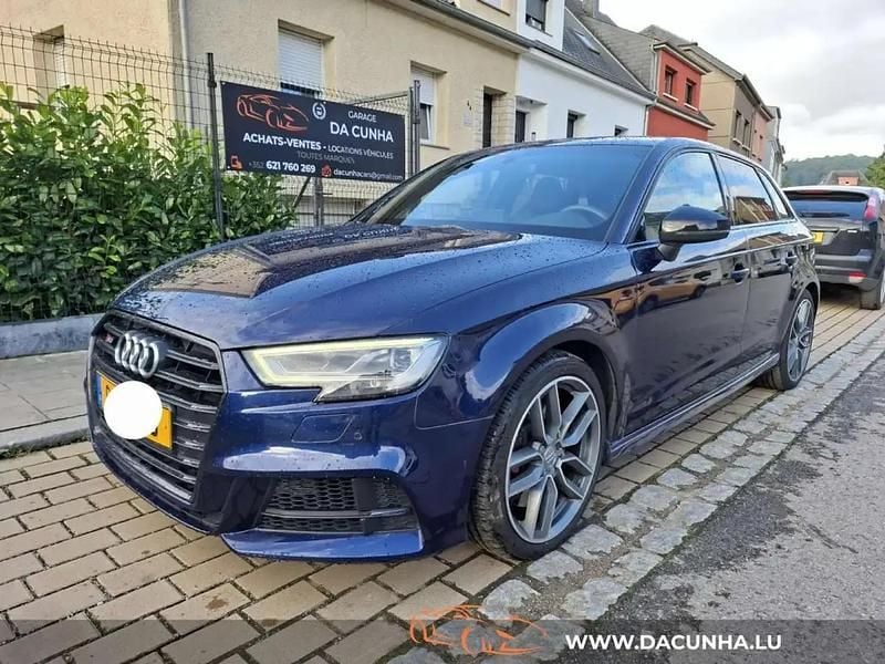 Bleu Utilisé 2019 Audi S3 Sport Berline | 32 900 € (Bon prix) - Image 1/4
