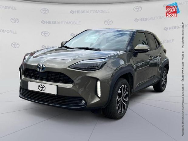 Blanc Utilisé 2022 Toyota Yaris Hybrid Design | 21 499 € (Prix juste) - Image 1/4