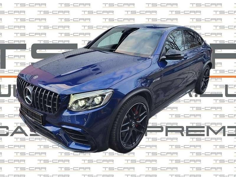 Occasion Mercedes GLC63 AMG AMG 510 ch (375 kW) 2018 Bleu Coupé