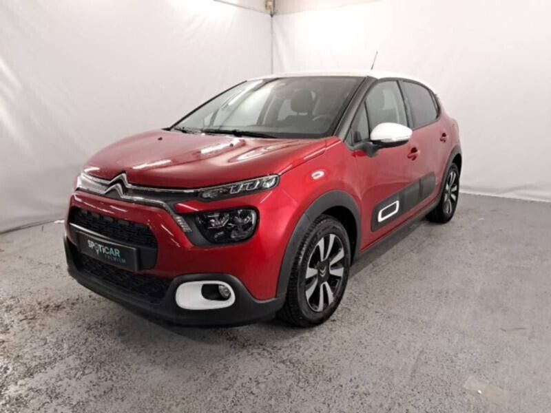 Rouge Utilisé 2023 Citroën C3 PureTech Citadine | 12 990 € (Prix juste) - Image 1/4