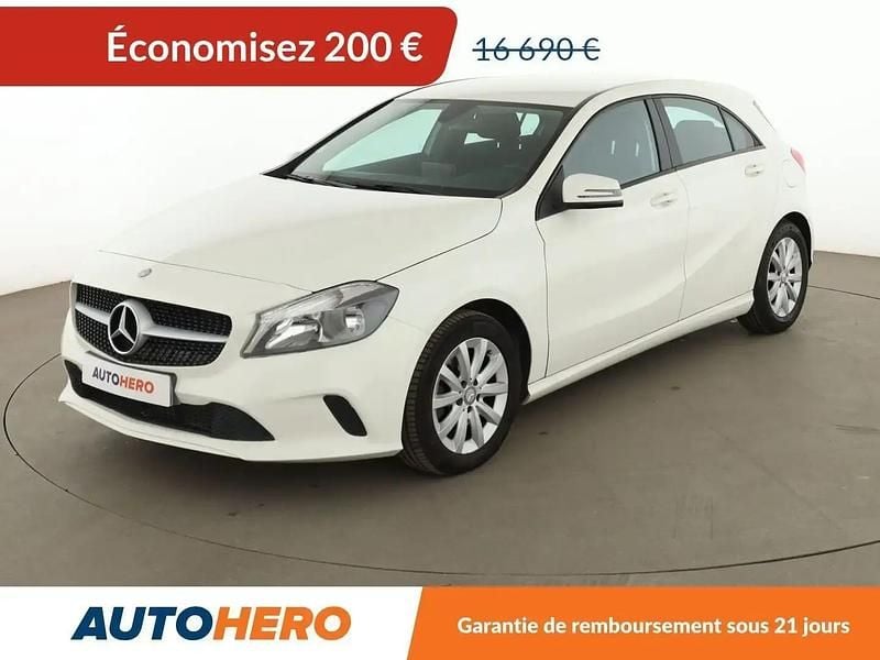 Blanc Occasion 2016 Mercedes A160 Berline | 16 490 € (Prix juste) - Image 1/2