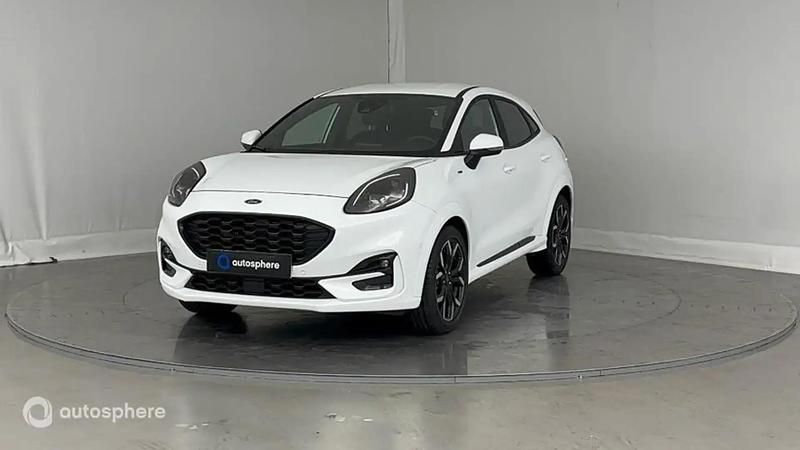 Blanc Utilisé 2022 Ford Puma Gen-E ST-Line X SUV | 22 999 € (Prix juste) - Image 1/4
