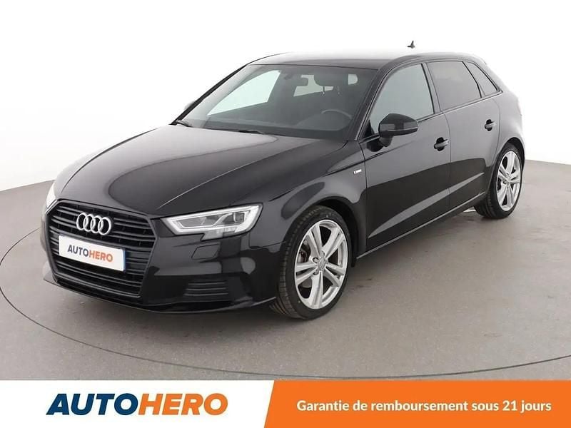Noir Utilisé 2019 Audi A3 Sportback S-Line Berline | 19 990 € (Bon prix) - Image 1/2