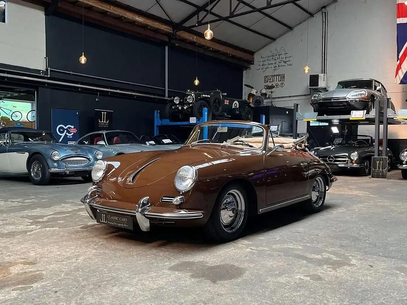 Brun Occasion 1960 Porsche 356 Cabriolet | 165 000 € - Image 1/4