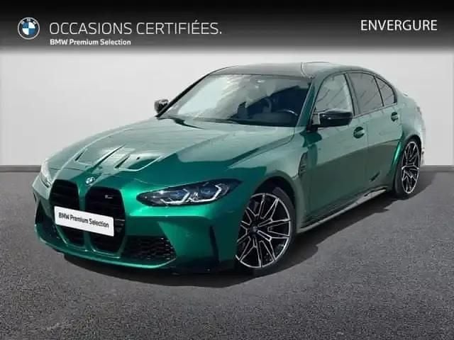 M isle of man green métal Utilisé 2021 BMW M3 Competition Edition Berline | 94 990 € (Prix juste) - Image 1/4