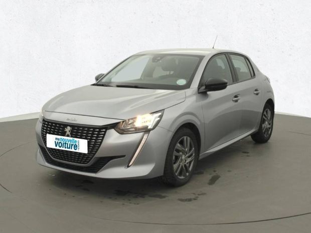 Gris Utilisé 2022 Peugeot 208 Active Citadine | 12 890 € (Prix juste) - Image 1/4