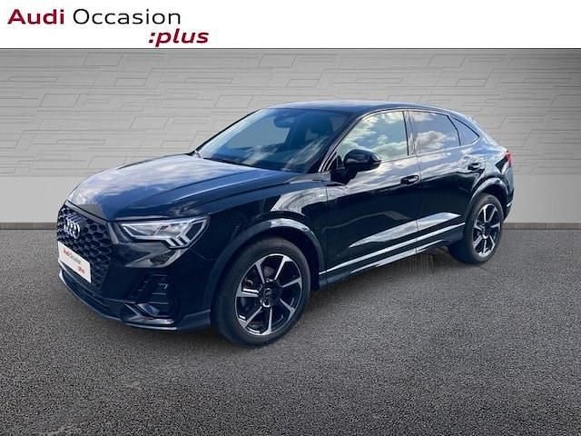 Noir mythe métallisé Occasion 2022 Audi Q3 S-Line SUV | 41 190 € - Image 1/4