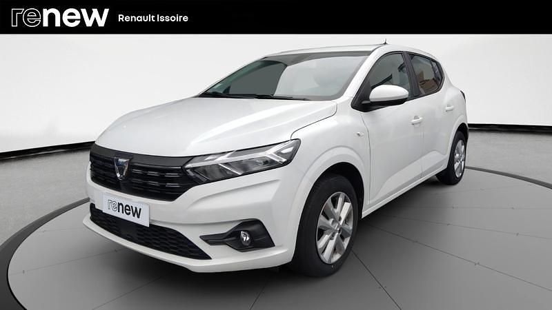 Blanc Occasion 2022 Dacia Sandero Comfort Citadine | 13 490 € (Prix juste) - Image 1/4