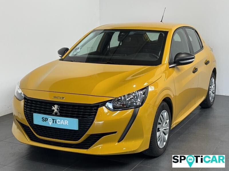 Jaune Utilisé 2021 Peugeot 208 S Citadine | 10 990 € (Prix juste) - Image 1/4