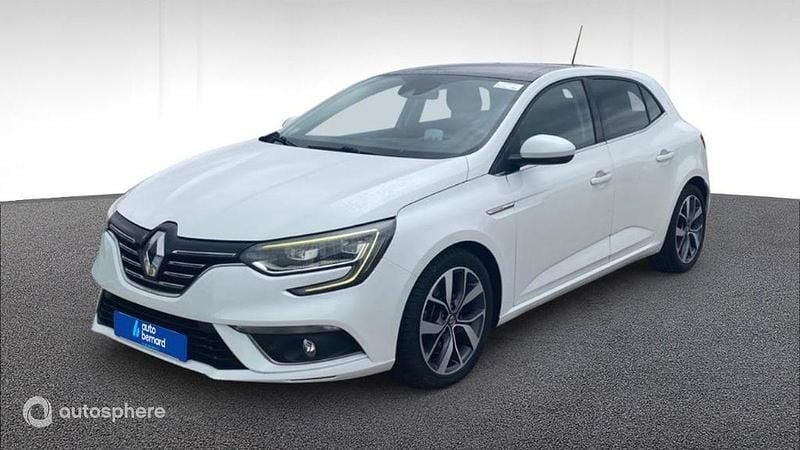 Blanc Utilisé 2018 Renault Mégane IV Intens Berline | 15 498 € (Prix juste) - Image 1/4