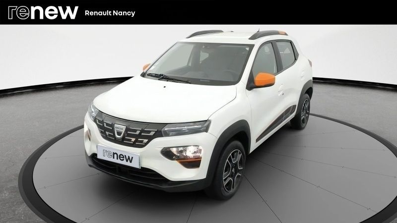 Blanc Utilisé 2022 Dacia Spring Comfort Plus Citadine | 9 762 € (Prix juste) - Image 1/4