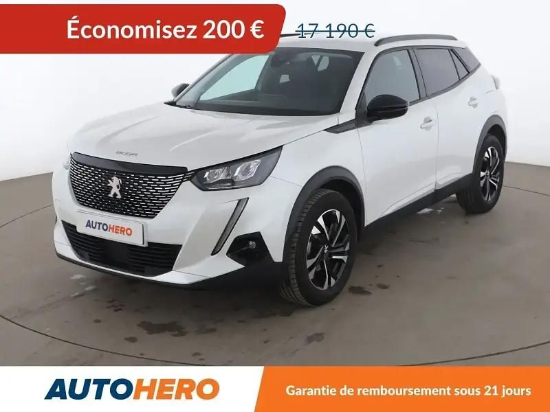 Blanc Utilisé 2022 Peugeot 2008 SUV | 16 590 € (Bon prix) - Image 1/2