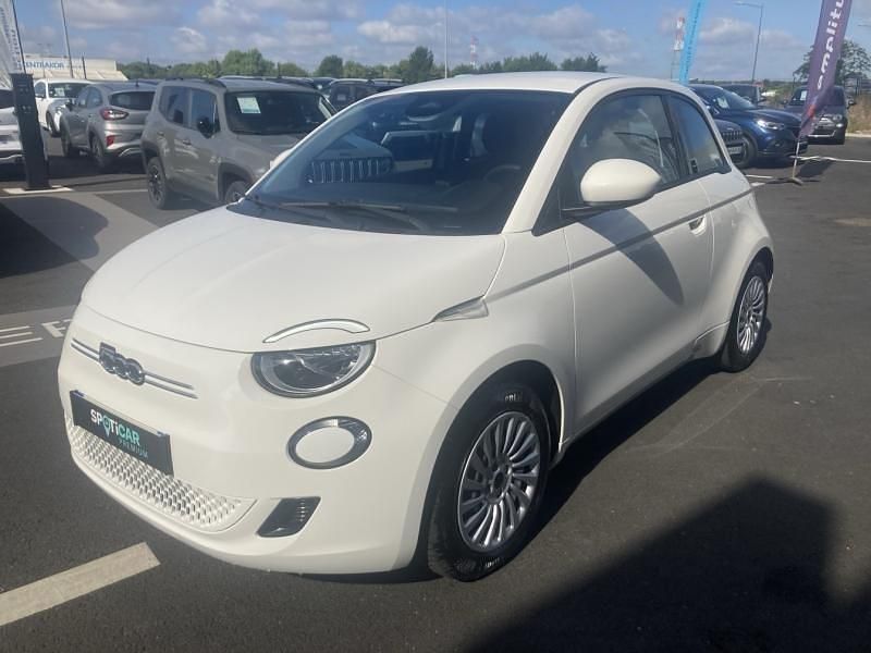 Blanc Utilisé 2022 Fiat 500e Action Berline | 15 999 € (Prix cher) - Image 1/4