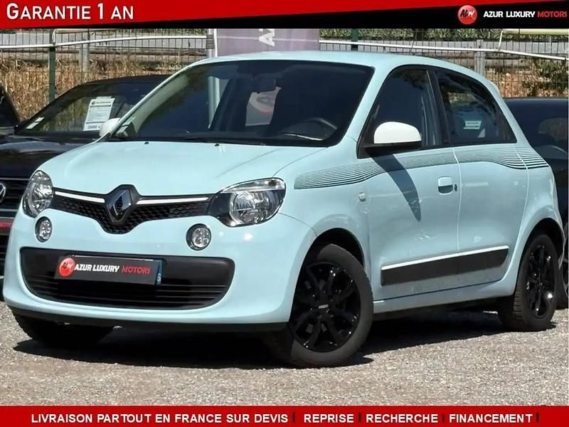 Bleu Occasion 2017 Renault Twingo LIMITED Citadine | 8 490 € (Prix juste) - Image 1/4