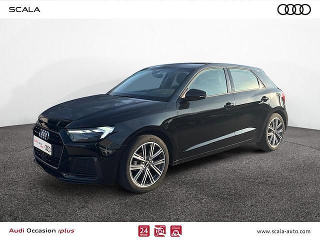 Occasion Audi A1 Sportback Advanced Plus 95 ch (69 kW) 2021 Noir mythe métallisé Citadine