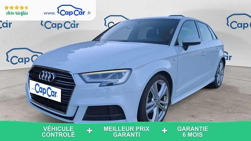 Occasion Audi A3 S-Line 150 ch (110 kW) 2017 Blanc Berline