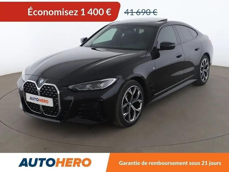 Noir Utilisé 2022 BMW 420 Gran Coupé M Sport Coupé | 40 290 € (Bon prix) - Image 1/2