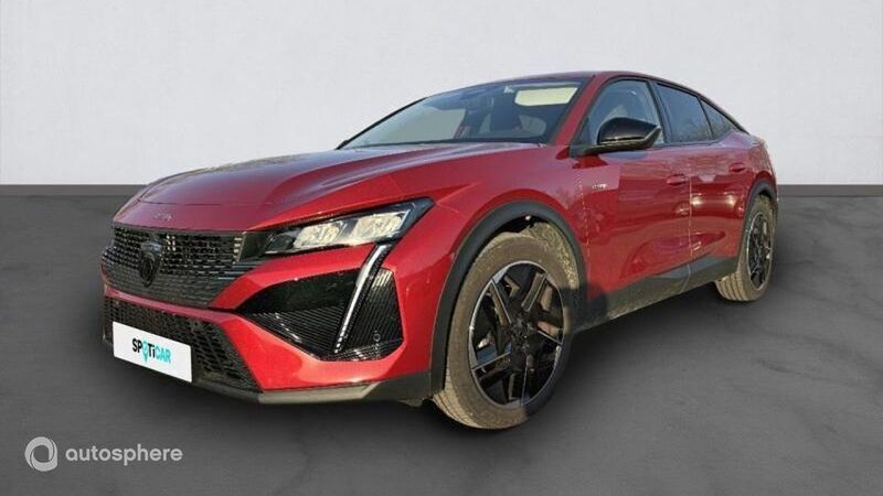 Rouge elixir (s) Utilisé 2023 Peugeot 408 Allure Berline | 27 578 € (Bon prix) - Image 1/4