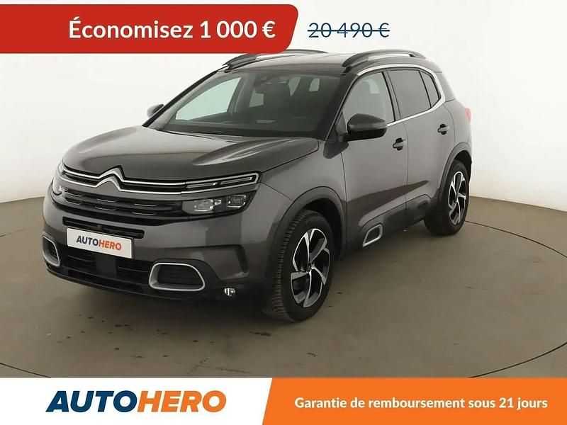 Gris Occasion 2021 Citroën C5 Aircross Shine SUV | 19 490 € (Bon prix) - Image 1/2