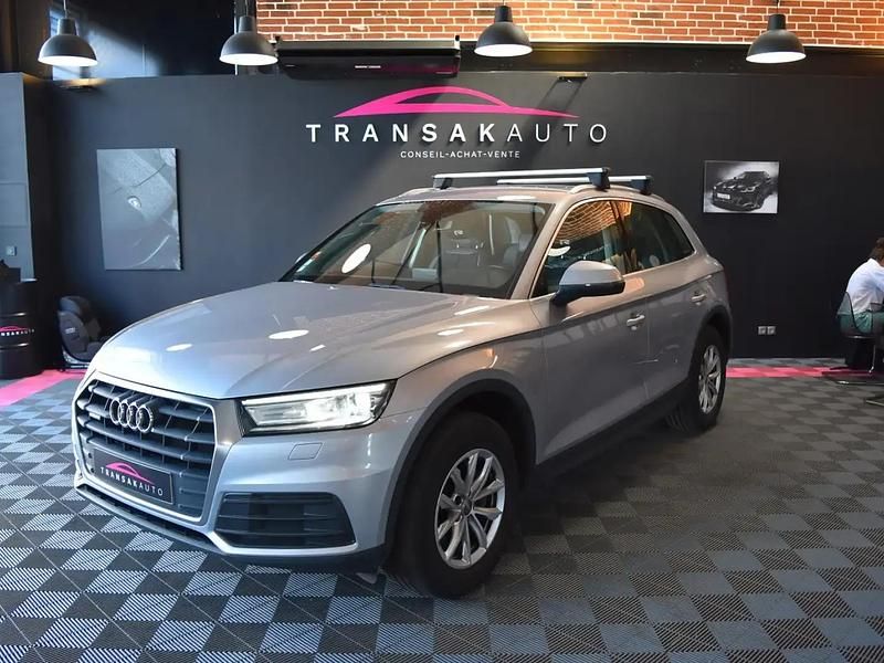 Gris Utilisé 2018 Audi Q5 Business SUV | 22 990 € (Prix assez cher) - Image 1/4