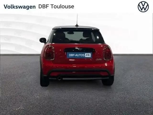 Occasion Mini Cooper Hatch 136 ch (100 kW) 2021 Rouge Citadine
