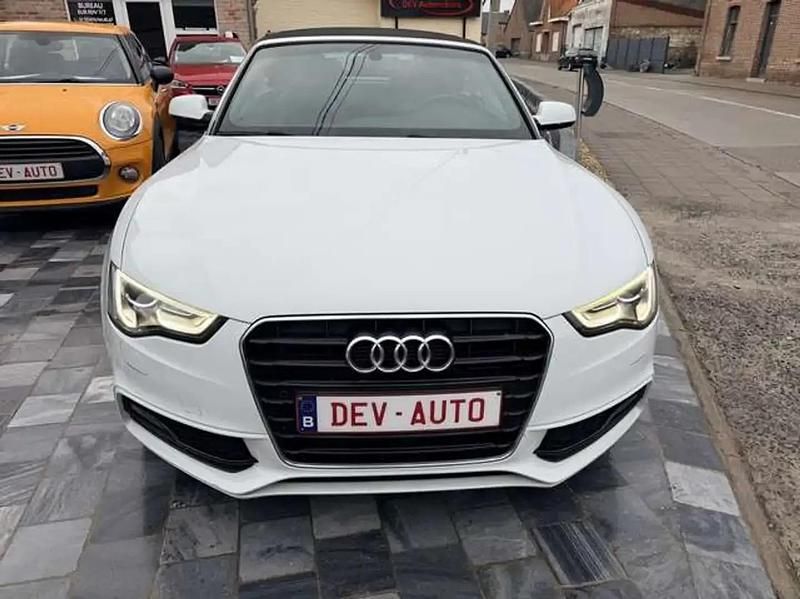 Occasion Audi A5 Cabriolet S-Line 170 ch (125 kW) 2015 Blanc Cabriolet