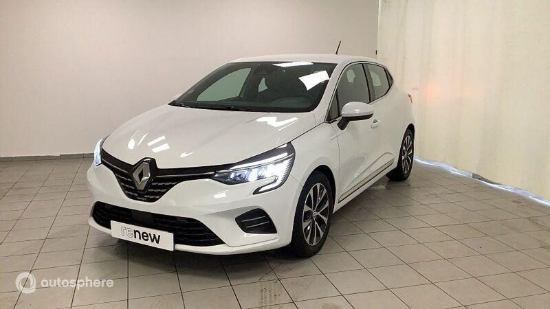 Blanc Utilisé 2021 Renault Clio V Intens Berline | 17 999 € (Prix juste) - Image 1/4