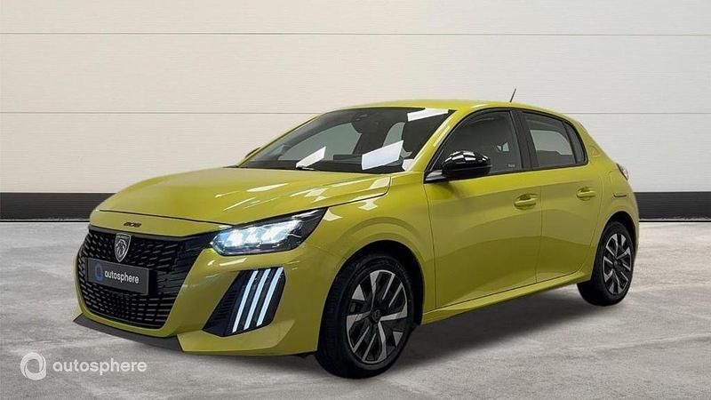 Jaune Nouvelle 2024 Peugeot 208 Active Citadine | 15 999 € (Bon prix) - Image 1/4